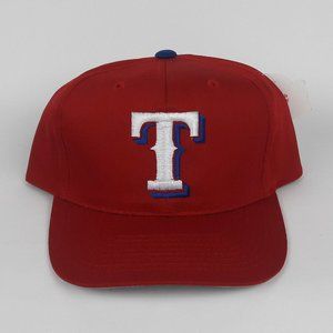 Texas Rangers Red Youth MLB Adjustable Hat (S/M)